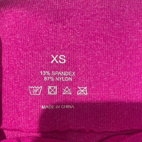 NVGTN Pink Flare Leggings - Picture 4 of 4